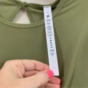 Lululemon Lightweight High-Neck Romper in Bronze Green thumbnail 5