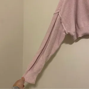 BDG Pink Cropped Cardigan Sweater size Large thumbnail 2