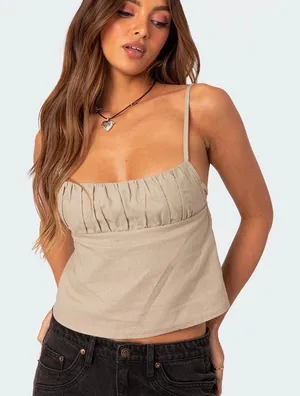 Linen Edikted top thumbnail 1