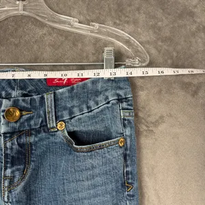 Seven7 Premium Denim Bootcut Jeans Women’s 27 Light Wash Y2K Slim Fit Denim thumbnail 4