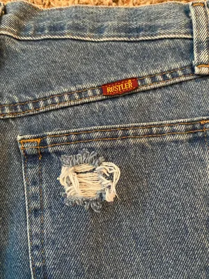 Cut Off Shorts Blue Size 29 thumbnail 3