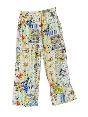 BY ANTHROPOLOGIE Patchwork Pajama Pants thumbnail 4