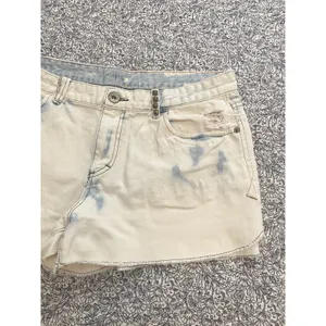 Y2K Armani Exchange Studded Denim Shorts Distressed Acid Wash Grunge Size 12 thumbnail 15