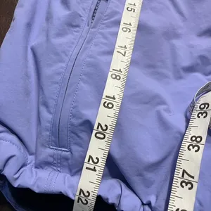 LL Bean Women's Regular Small Lavender Nylon Fleece‎ Lined Vest Zip Pockets thumbnail 12