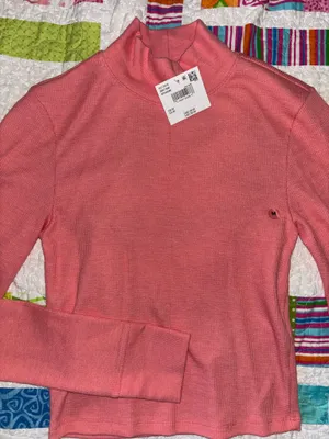 American Eagle Pink Turtleneck thumbnail 2