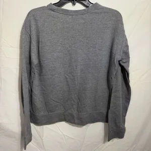 Hollister Charcoal Crewneck Sweatshirt with Gold Accents Size M thumbnail 2