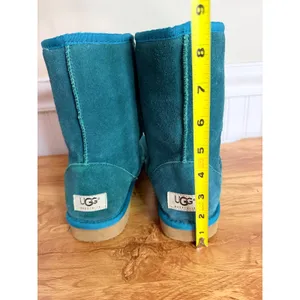 RARE UGG Australia Classic Tall 5815 Pacific Teal Turquoise Sheepskin Boots 5 thumbnail 11