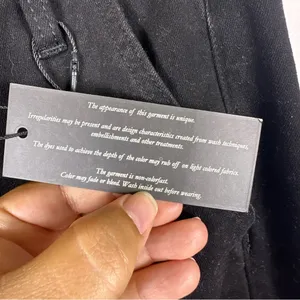 La Joie | Elegant Black‎ Wide Leg Jeans thumbnail 5