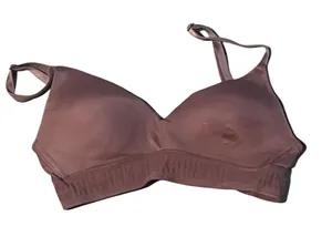 Victoria's Secret PINK Women's Wireless Bra Brown Size M Adjustable Straps thumbnail 1