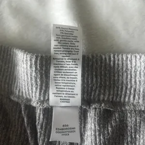 Women's‎ Open Edit Gray Ribbed Lounge Shorts XL thumbnail 3