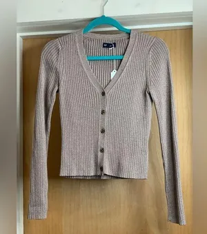 Gap Ribbed Button-Up Cardigan. Size -Small thumbnail 1