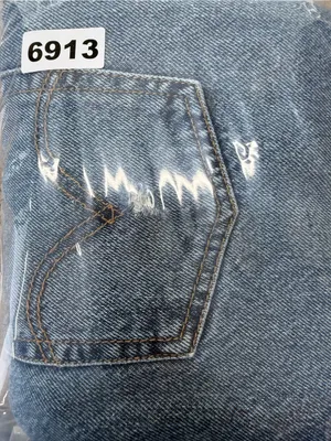 Levi's‎ Jeans Womens 28 Blue Ribcage Straight Ankle Waterless Dark Wash Denim thumbnail 9