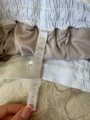 Lululemon White Shorts 4  thumbnail 4