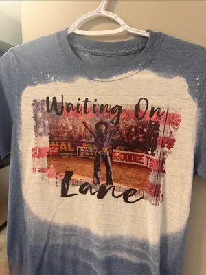 Boutique Western “Waiting On Lane” Graphic Tee Rodeo 8 seconds bull riding thumbnail 3