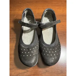 Naot Matua Suede Patent Mary Jane Size 38 US 7-7.5 Black Comfort Shoe thumbnail 2