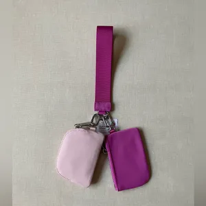 Lululemon Dual Pouch Wristlet - Pow Pink Tone/Flush Pink thumbnail 9