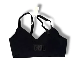 Aerie Smoothez Wireless Black Bra Sz XS NEW Adjustable Straps Hook & Eye Closure thumbnail 2
