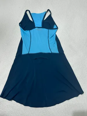Patagonia tennis athletic all weather dress in navy thumbnail 2