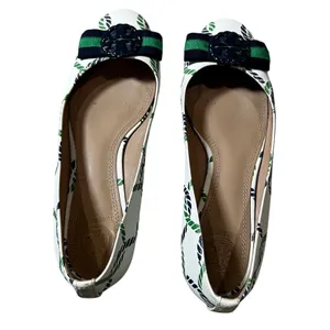 Tory Burch Maritime Ballet Flat Isle Ropes Navy Sea Women's Size US 6.5 thumbnail 7