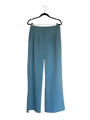 NWT Nike Dri-Fit Trousers Wide Leg Workout Training Pant Aqua Blue Medium thumbnail 6