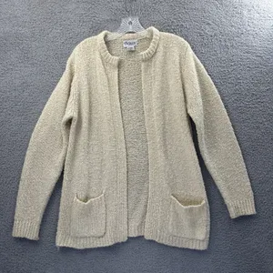 Vintage Partners By Mervyns Cardigan Sweater Preppy Academia Retro‎ Women Medium thumbnail 1