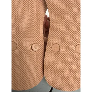 Old Navy Women Beige Pink T-Strap Sandals Partially Plant Based Size 8 thumbnail 9