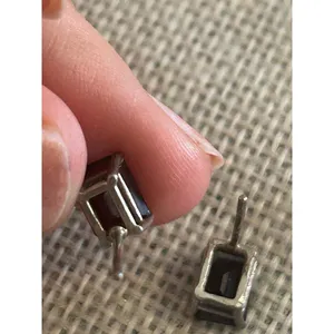 Lot A626 .25 silver plated earrings stud amazing thumbnail 6