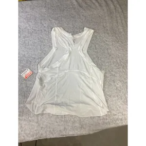 FP Movement Free People Happiness Runs Tank Top White OB1964105 Womens Large thumbnail 2