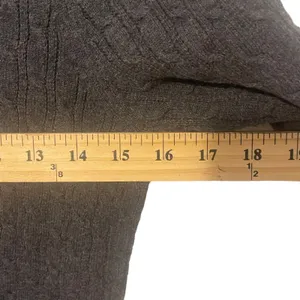 Gap Women's Size Small‎ Grey Fisherman Knit Cotton Sweater thumbnail 9