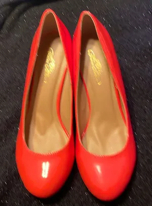 Coral pink pumps 2 inch heel never worn thumbnail 1