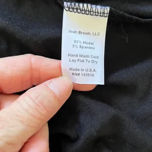 Joah Brown Classic Black Tee shirt dress. Size S/M thumbnail 4