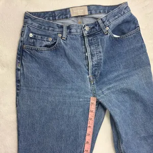 Everlane Women's Straight Leg Blue Jeans size 27‎ crop thumbnail 7