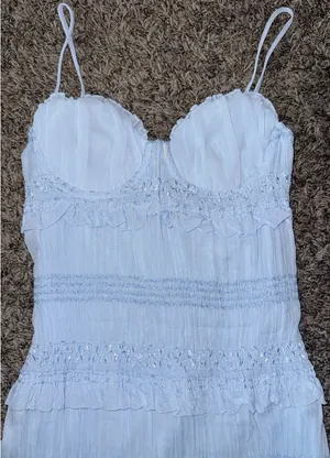 Hello Molly Mini Dress Blue thumbnail 4