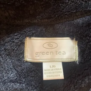 Black Faux Fur Super Soft Coat Size L thumbnail 3