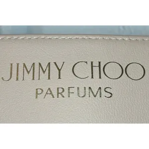 Jimmy Choo Parfums Tote Bag Pink Rose Gold Glitter Side Panels Shoulder Bag thumbnail 7
