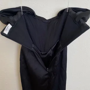 House of CB Loretta Black Satin Corset Off Shoulder‎ Dress size XS NWOT thumbnail 11
