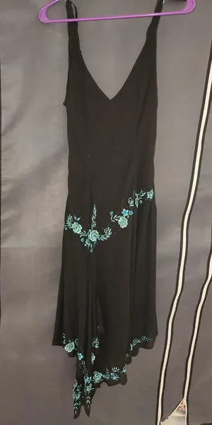 R & M Richards Black Floral Dress thumbnail 2