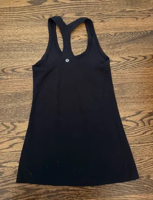 black lululemon tank  thumbnail 1