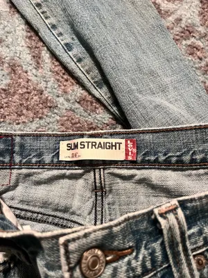 Vintage Levi’s 514 slim straight classic blue women’s jeans 30/30 thumbnail 4