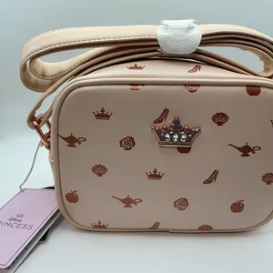 Loungefly Cream and Brown Princess Crossbody Bag thumbnail 1