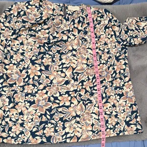 MELLODAY Size Large Floral Blouse thumbnail 9