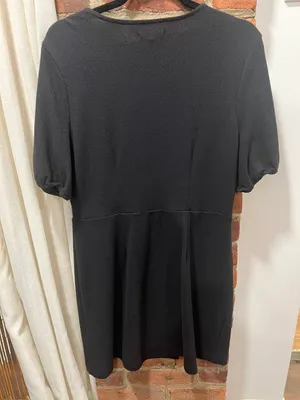 Madewell NWOT  Cross-Front Button Dress thumbnail 5
