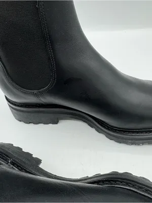 Everlane‎ The Lug Chelsea Boot oiled Black size 5 new in box thumbnail 3