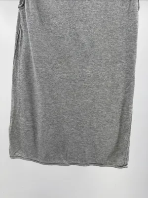 Tex by Max Azria Sleeveless Gray Henley Tank Top S cotton modal neutral layering thumbnail 8