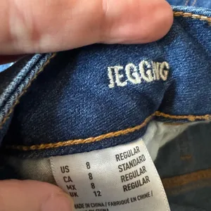 American Eagle Women’s Dark Wash Jegging Jeans- Size 8 thumbnail 2