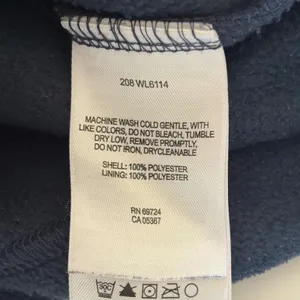 Columbia Womens Benton Springs Full Zip Fleece Jacket Navy Blue WL6114 Large thumbnail 7