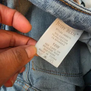 Judy Blue Boyfriend Fit Medium Wash High Rise Jeans JB88270‎ Womens Size 18W thumbnail 5