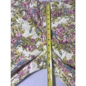Code Bleu Aimee Crop Women's Jeans Capri Floral Denim Size 14/31 Cottage thumbnail 6
