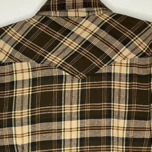 Active Western Cut Flannel Shirt Brown Size XS thumbnail 6