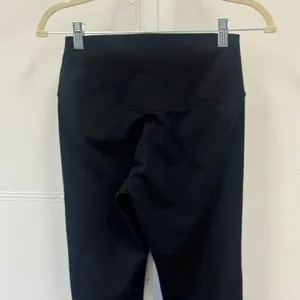 Yunoga Women's Black High Waisted Yoga Leggings Size M Athletic‎ 7/8 Athleisure thumbnail 4
